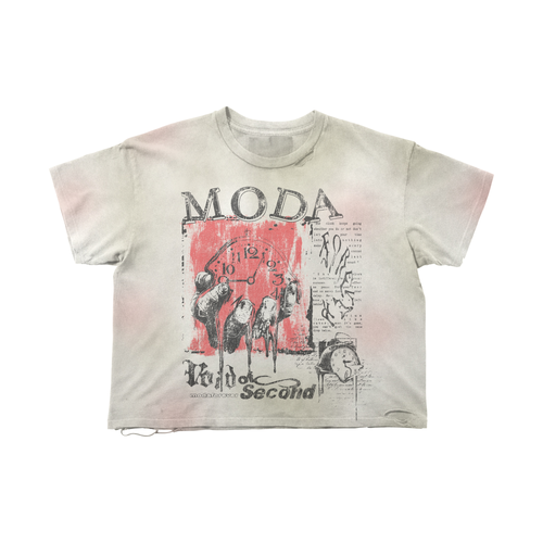 Moda Forever Don't Let Time Slip Tee - Back graphic
