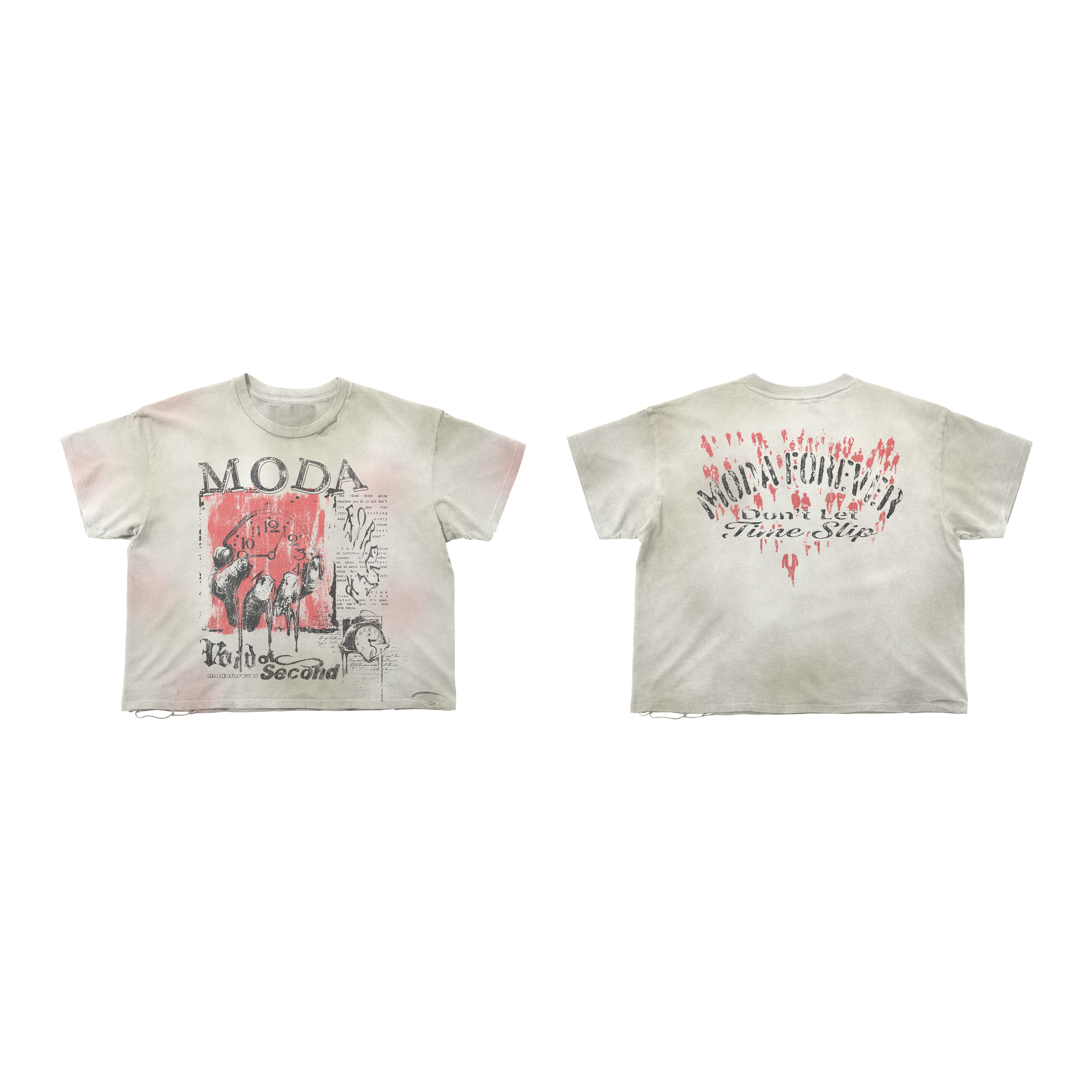 MODA FOREVER Don't Let Time Slip Tee